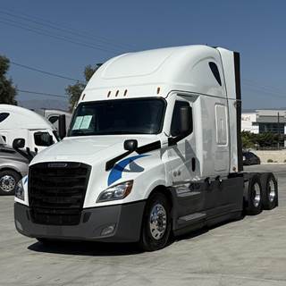 Freightliner Cascadia 126 Sleeper Semi Truck - Raised Roof Sleeper, Detroit 455HP, 12 Speed Dt12 Automatic