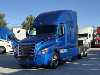 Freightliner Cascadia 126 Sleeper Semi Truck - Raised Roof Sleeper, Detroit 455HP, 12 Speed Dt12 Automatic