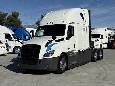 Freightliner Cascadia 126 Sleeper Semi Truck - Raised Roof Sleeper, Detroit 455HP, 12 Speed Dt12 Automatic