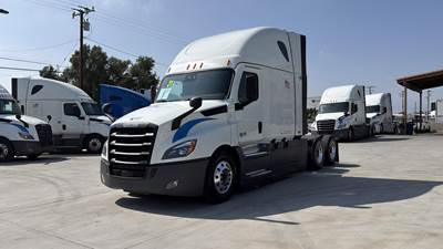 Freightliner Cascadia 126 Sleeper Semi Truck - Raised Roof Sleeper, Detroit 455HP, 12 Speed Dt12 Automatic