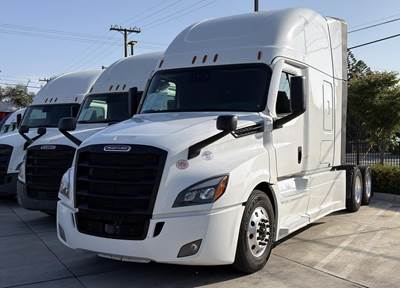 Freightliner Cascadia 126 Sleeper Semi Truck - Raised Roof Sleeper, Detroit 505HP, 12 Speed Dt12 Automatic