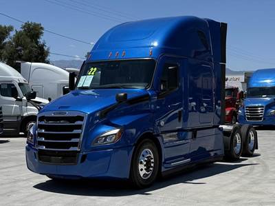 Freightliner Cascadia 126 Sleeper Semi Truck - Raised Roof Sleeper, Detroit 455HP, 12 Speed Dt12 Automatic