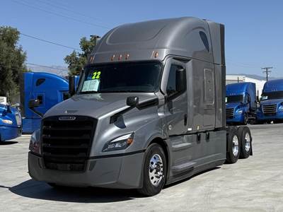 Freightliner Cascadia 126 Sleeper Semi Truck - Raised Roof Sleeper, Detroit 455HP, 12 Speed Dt12 Automatic