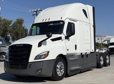Freightliner Cascadia 126 Sleeper Semi Truck - Raised Roof Sleeper, Detroit 455HP, 12 Speed Dt12 Automatic
