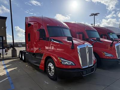 Kenworth T680 Sleeper Semi Truck - Raised Roof Sleeper, Cummins 450HP, 12 Speed Endurant Automatic