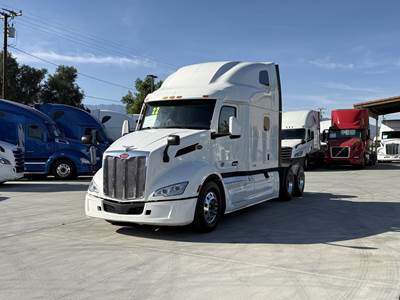 Peterbilt 579 Sleeper Semi Truck - Raised Roof Sleeper, Cummins 450HP, 12 Speed Automatic