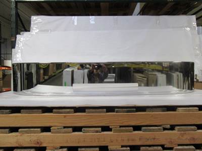 New Aftermarket Chrome Front Bumper for 2005-2021 Peterbilt 330/335/337/340/348 Models