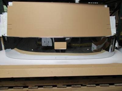 New Aftermarket Chrome Front Bumper for 2005-2021 Peterbilt 330/335/337/340/348 Models