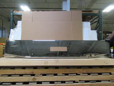 New Aftermarket Chrome Front Bumper for 2008 & Up Western Star 4900 SFA 16"