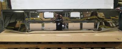 New Aftermarket Chrome Front Bumper for 1984-1997 Ford LTL & LL Models - With Fog Cutouts