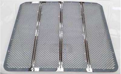New Aftermarket Stainless Grille for 2007 & Up Peterbilt 388/389 - w/vertical bars