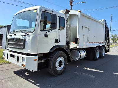Autocar Xpert Tandem Axle Side Load Garbage Truck - Cummins, 350HP, 6 Speed Allison Rds Automatic