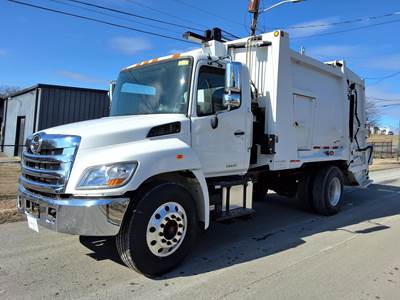 Hino 338 Single Axle Garbage Truck - 6 Speed Allison Rds Automatic