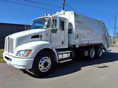 Kenworth T370 Garbage Truck - Paccar, 6 Speed Allison Rds Automatic