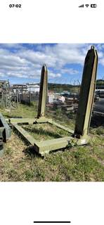 Military forks for 988 Cat fits Bromma for lifting container, vans