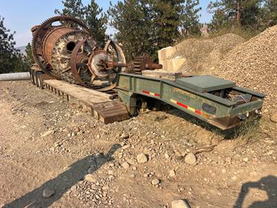 1998 Witzco Challenger RG-50 Lowboy Trailer