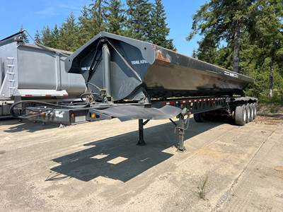 2012 Trail King TK60SSD-484 Side Dump Trailer 4 axle