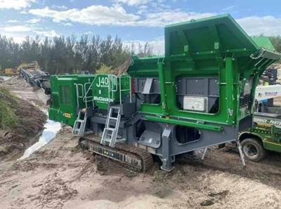 McCloskey J40V2 Crushing Plant