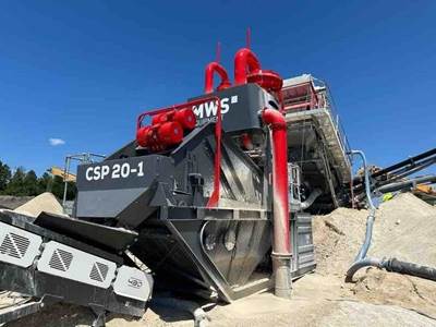 MWS CSP20 Screening Plant