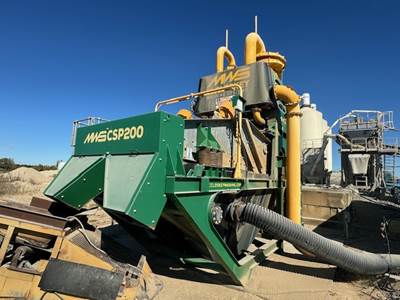 2018 McCloskey CSP200 Wash Plant