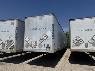 Trailmobile 53 X 102 DRY VAN WOOD FLOORS SPRING SUPSENSION Dry Van Trailer