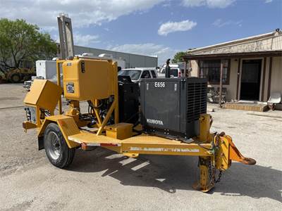 2017 TSE UP85D DIESEL CABLE PULLER 495 HOURS