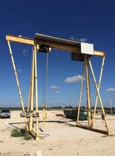 METROPOLITAN CRANE & HOIST COMPANY INC 5 TON Gantry Crane