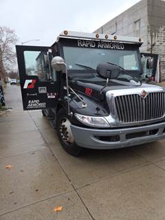 2019 International MV Series Box Truck - NIJ3A balistic Service Utility Truck Body