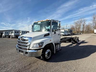 Hino 268 Single Axle Cab & Chassis Truck - J08E, 230HP, Automatic