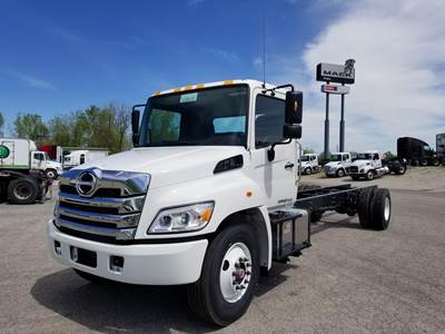 Hino L6 Single Axle Cab & Chassis Truck - Cummins, 240HP, Automatic