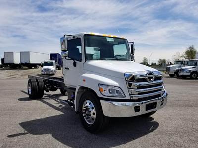 Hino L7 Single Axle Cab & Chassis Truck - Cummins, 260HP, Automatic