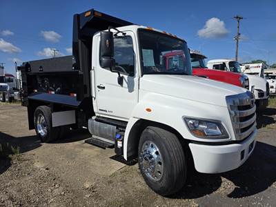 Hino 338 Single Axle Dump Truck - 268HP, 6 Speed Automatic