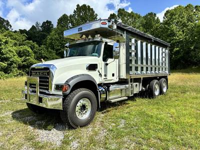 Mack Granite 64FR Tri Axle Dump Truck - MP8-505C 505HP, 14 Speed Mdrive Hd Amt