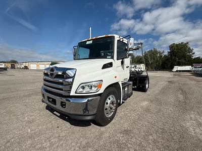 Hino L7 Single Axle Hooklift Truck - Cummins, 260HP, Automatic