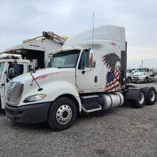International ProStar Sleeper Semi Truck - 56" Mid Roof Sleeper, N13 450HP, 10 Speed Manual