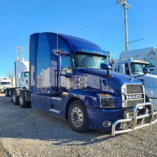 Mack Anthem 64T Sleeper Semi Truck - 70" Raised Roof Sleeper, MP8-445E 445HP, 12 Speed M Drive Automatic