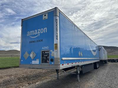 Hyundai 53 ft Dry Van Trailer - Swing Door, Spring, Sliding Axle