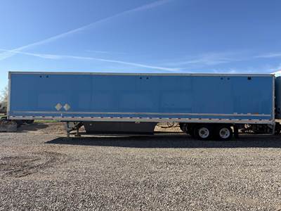 Hyundai 53 ft Dry Van Trailer - Swing Door, Spring, Sliding Axle