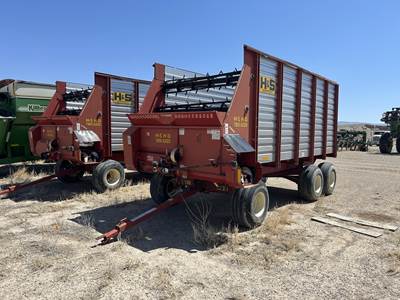 H&S MANUFACTURING CO INC TWIN AUGER HD Forage Box