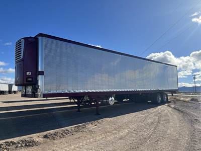 CIMC 53x102 Reefer Trailer - Air Ride, Carrier Reefer Unit, Tandem Sliding Axles