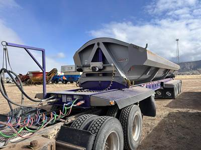 Cross Country 494SDX 4 AXLE Side Dump Trailer