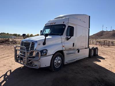 Freightliner Cascadia 125 Evolution Sleeper Semi Truck - 60" Mid Roof Sleeper, Detroit 505HP, 12 Speed Dt12 Automatic