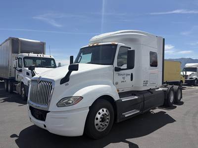 International LT Sleeper Semi Truck - 72" Mid Roof Sleeper, A26 450HP, 12 Speed Endurant Automatic