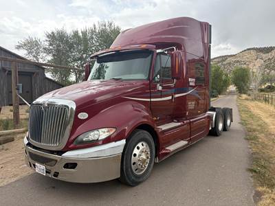 International ProStar Sleeper Semi Truck - 72" Raised Roof Sleeper, Cummins 485HP, 10 Speed Manual