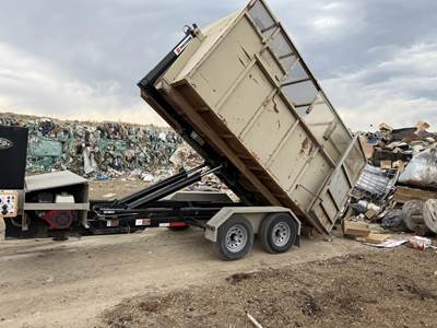 HOPPEL FABRICATION SPECIALTIES HOOKLIFT TRAILER & DUMPSTERS Trailer