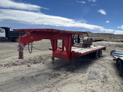Big Bubba's GOOSENECK FLATBED Tag Trailer