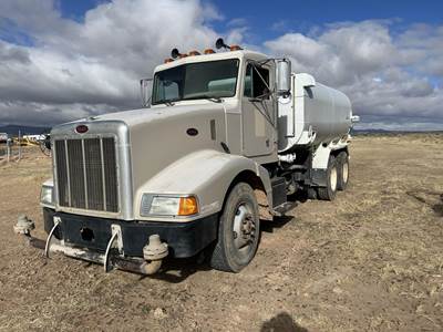 Peterbilt 385 3600 Gallon Water Truck - Caterpillar 335HP, 6 Speed Allison Hs Automatic