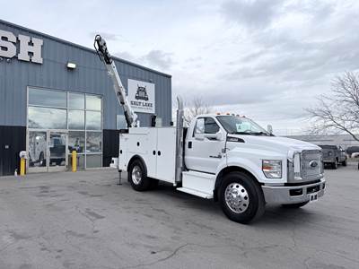 2016 Ford F-650 Super Duty Mechanic / Service Truck - IMT 3820 Crane