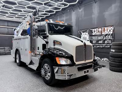2015 Kenworth T270 Mechanic / Service Truck - Auto Crane Service Utility Truck Body