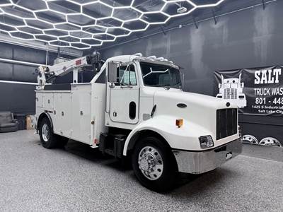 2002 Peterbilt 330 Mechanic / Service Truck - IMT Dominator II Welder / Mechanics Body / Crane Truck Body